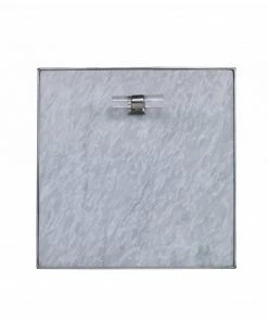 Century Furniture Gifts By Occasion ACCENT TABLE STEEL GREY WITH MARBLE BASE