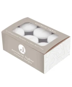 Nothern Lights UNFRAGRANCED TEALIGHTS - 12pc Box