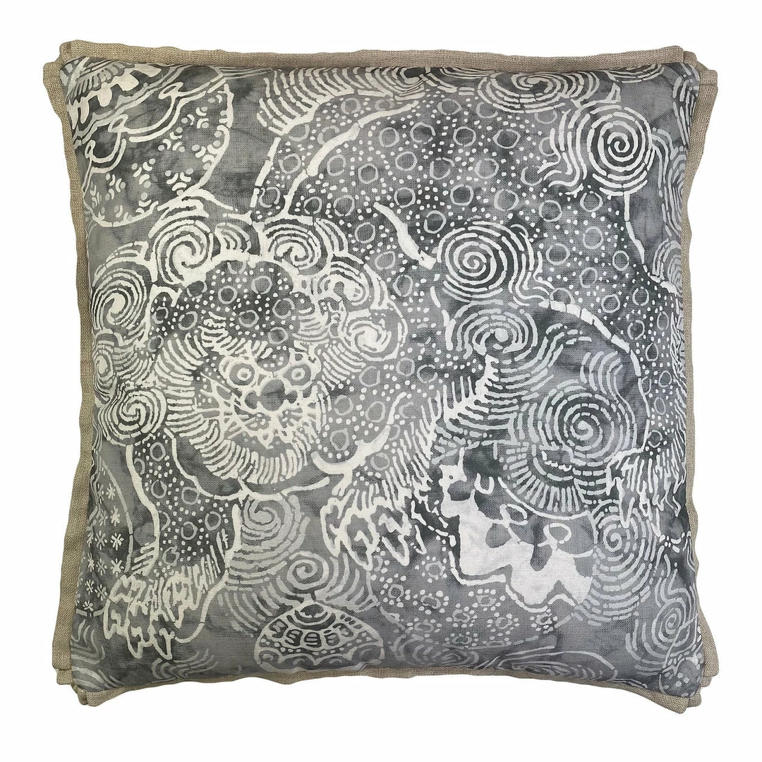 Signature Pillows Anthem Big Pewter Lion Pillow (Available In 2 Colors) 2 Signature Pillows Anthem Big Pewter Lion Pillow (Available In 2 Colors)