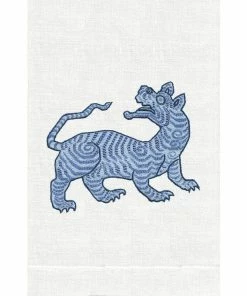 ANALI INC GUEST TOWEL TIBETAN TIGER Gifts By Occasion