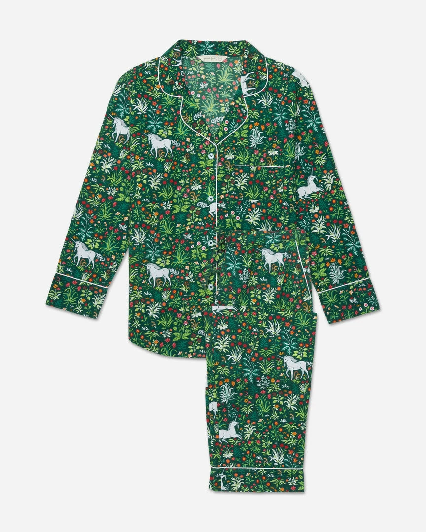 Print Fresh Unicorn's Garden Long Sleep Set 1 Print Fresh Unicorn's Garden Long Sleep Set