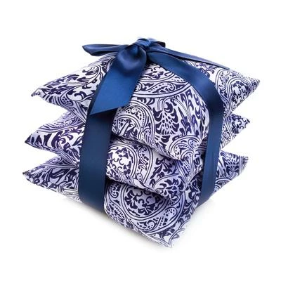 Elizabeth W Silk Sachet, Set Of 3 (Available In 6 Designs) 3 Elizabeth W Silk Sachet, Set Of 3 (Available In 6 Designs)