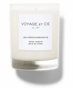 Candles & Home Fragrances VOYAGE ET CIE BOIS DE ROSE CANDLE (Available In 4 Sizes)