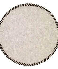 Bodrum Placemat Whipstitch Round Gifts By Occasion