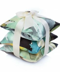 Elizabeth W Silk Sachet, Set Of 3 (Available In 6 Designs) 9 Elizabeth W Silk Sachet, Set Of 3 (Available In 6 Designs)