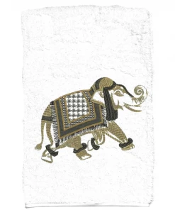 ANALI INC Gifts By Occasion GUEST TOWEL EASTERN ELEPHANT