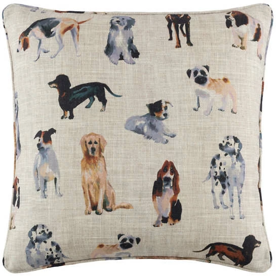 Annie Selke Company WOOF INDOOR/OUTDOOR DECORATIVE PILLOW