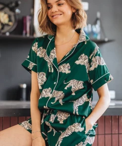 Averie Sleep Zola Two-Piece Short Pajama Set (Available In 3 Sizes)