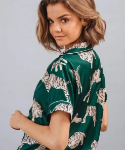 Averie Sleep Zola Two-Piece Short Pajama Set (Available In 3 Sizes)