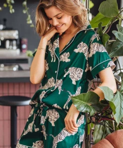 Averie Sleep Zola Two-Piece Short Pajama Set (Available In 3 Sizes)