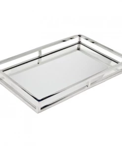 Godinger Gifts By Occasion ASPEN RECT GALLERY TRAY-LARGE