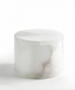 Kassatex Host/Hostess Alabaster Cotton Jar