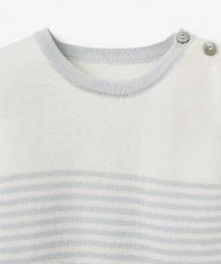 Elegant Baby Gifts By Occasion Baby Jumpsuit Mini Stripe Cotton Knit 6M