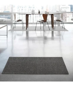 Chilewich Floormat Solid Shag Mats Black (Available In Sizes) Gifts By Occasion