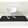 Chilewich Floormat Solid Shag Mats Black (Available In Sizes) Gifts By Occasion
