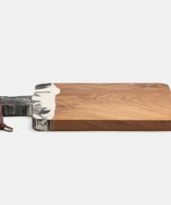 Gifts By Occasion Serving Board Austin Black Swirled By Blue Pheasant