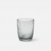 Glass Tumbler Pale Gray Terris By Blue Pheasant