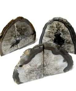 Rock Paradise BOOKENDS BLACK AGATE Gifts By Occasion