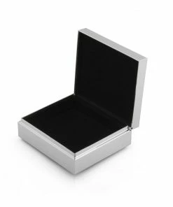 Addison Ross Gifts By Occasion Hinged Box Tortoise & Silver (Square)