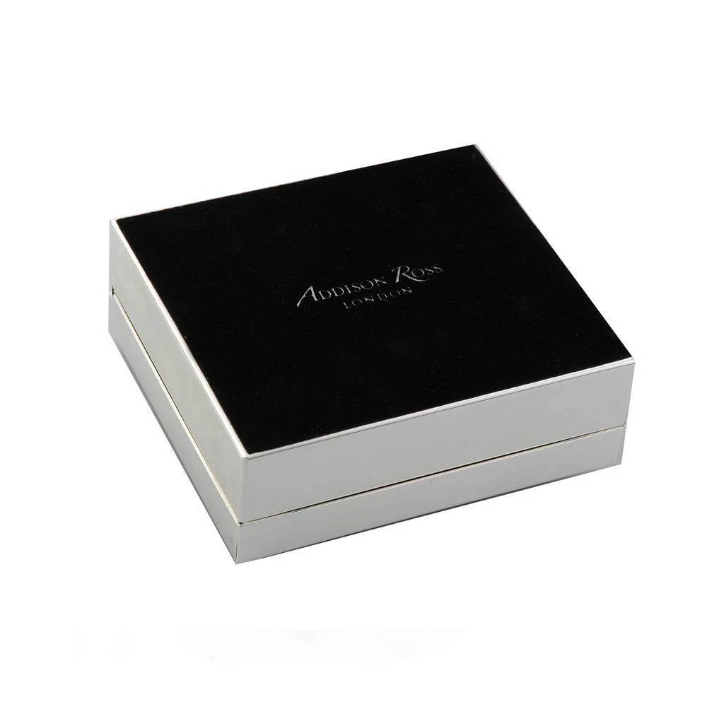 Addison Ross Gifts By Occasion Hinged Box Tortoise & Silver (Square) 3 Addison Ross Gifts By Occasion Hinged Box Tortoise & Silver (Square)