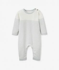 Elegant Baby Gifts By Occasion Baby Jumpsuit Mini Stripe Cotton Knit 6M