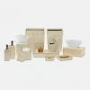 Pigeon & Poodle Bath Collection (Gold And White Lacquered Eggshell)