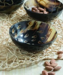 Be Home Bowl Peacock Horn (Available In 2 Sizes) Gifts By Occasion