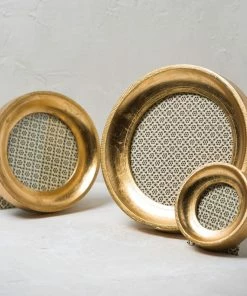 Cavallini Papers & Co Gifts By Occasion LEAF ROUND FRAME (Available In Different Sizes And Colors)