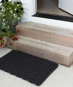 Rope Company Outdoor Doormat Charcoal (Available In 4 Sizes) Gifts By Occasion