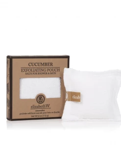 For Her Elizabeth W Cucumber Exfoliating Pouch