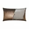 D.V. KAP Pillows DECORATIVE PILLOW - HYLEE LUMBAR / Bronze