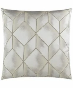 D.V. KAP Pillows Host/Hostess DECORATIVE PILLOW - SOCIAL CALL / Platinum
