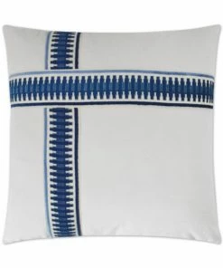 D.V. KAP Pillows Host/Hostess DECORATIVE PILLOW - ANTIBES II / Blue