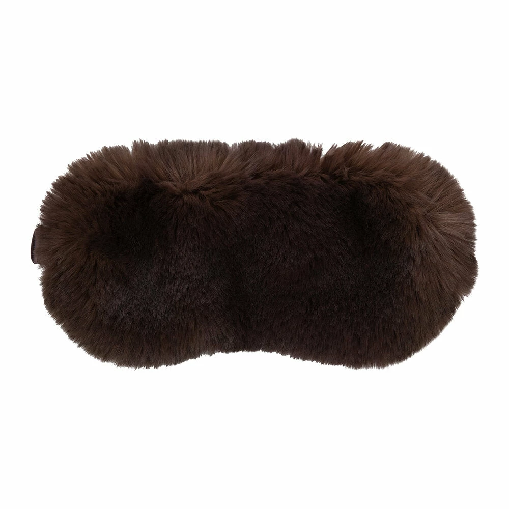 Evelyn Prelonge Gifts By Occasion Chocolate Faux Fur Eye Mask 1 Evelyn Prelonge Gifts By Occasion Chocolate Faux Fur Eye Mask