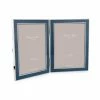Addison Ross Frame Enamel Denim Blue And Silver Double Gifts By Occasion