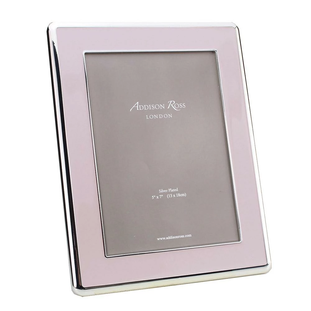 Addison Ross Frame Enamel Curved Pink And Silver Gifts By Occasion 1 Addison Ross Frame Enamel Curved Pink And Silver Gifts By Occasion
