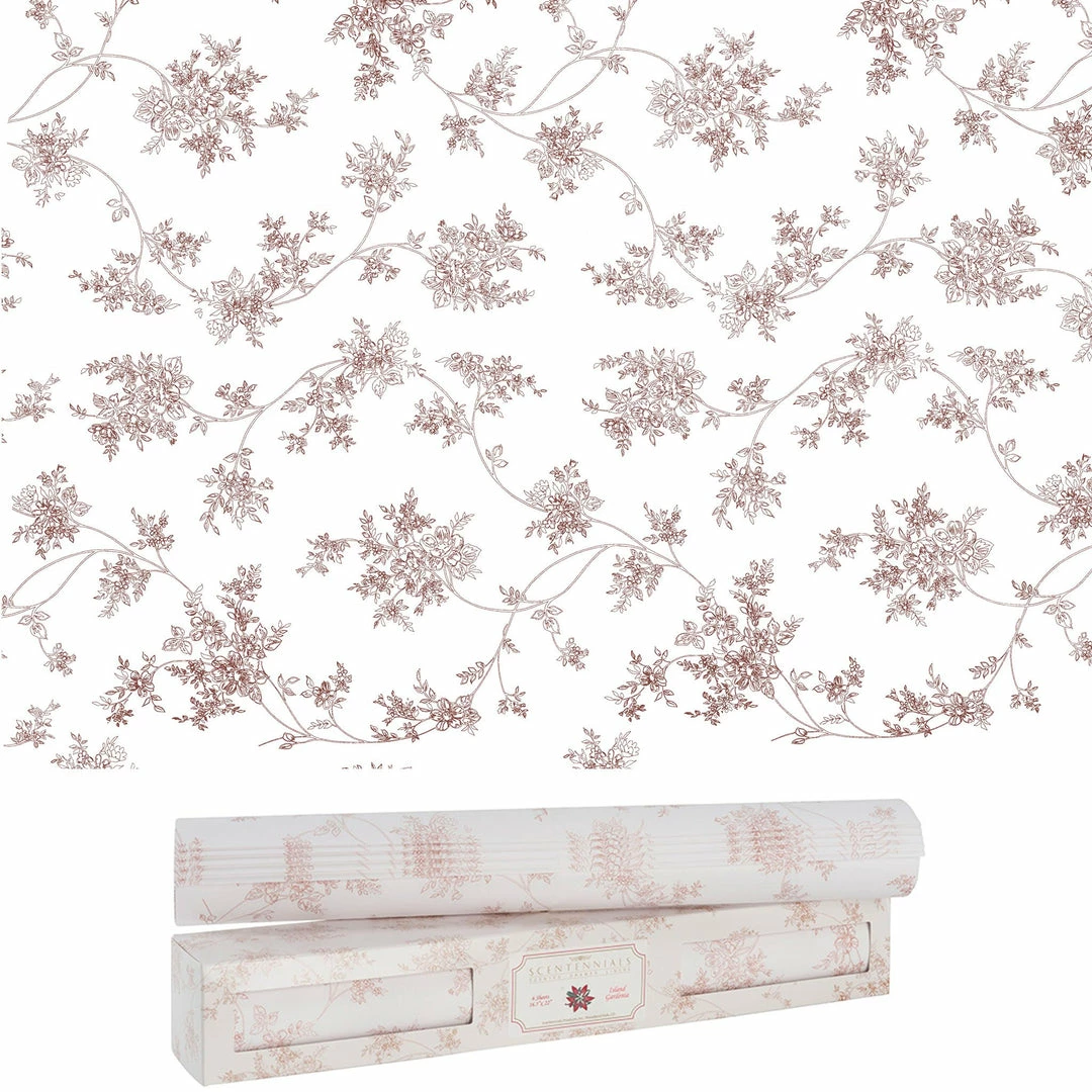 SCENTENNIALS PRODUCTS SCENTED DRAWER LINERS (ISLAND GARDENIA) 1 SCENTENNIALS PRODUCTS SCENTED DRAWER LINERS (ISLAND GARDENIA)