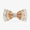 Brackish FEATHER BOW TIE - GREY BOBWHITE Gifts By Occasion