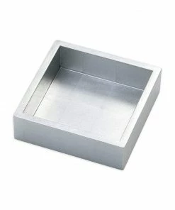 Caspari Gifts By Occasion Silver Lacquer NAPKIN HOLDERs (Available In 3 Sizes)