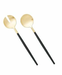 Be Home Gifts By Occasion SERVING SET BLACK & GOLD