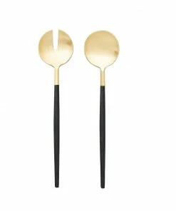 Be Home Gifts By Occasion SERVING SET BLACK & GOLD