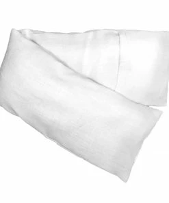 Birthday Elizabeth W Hot/Cold Washed Ivory Linen Covered Flaxseed Packs