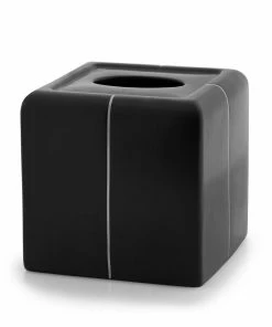 Kassatex Nero Black Tissue Holder Host/Hostess