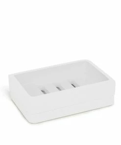 Kassatex White Lacquer Soap Dish