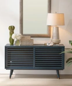 Made Goods GLASS TAPERED DRUM TABLE LAMP Gifts By Occasion