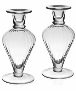 William Yeoward Crystal WILLIAM YEOWARD LYDIA PAIR OF CANDLESTICKS 8" / 20CM Gifts By Occasion