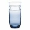 Juliska Glass Large Beverage Acrylic Blue Isabella
