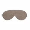 Elizabeth W Washed Natural Linen Sleep Mask For Her