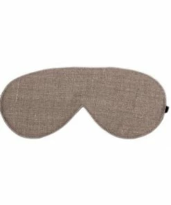 Elizabeth W Washed Natural Linen Sleep Mask For Her