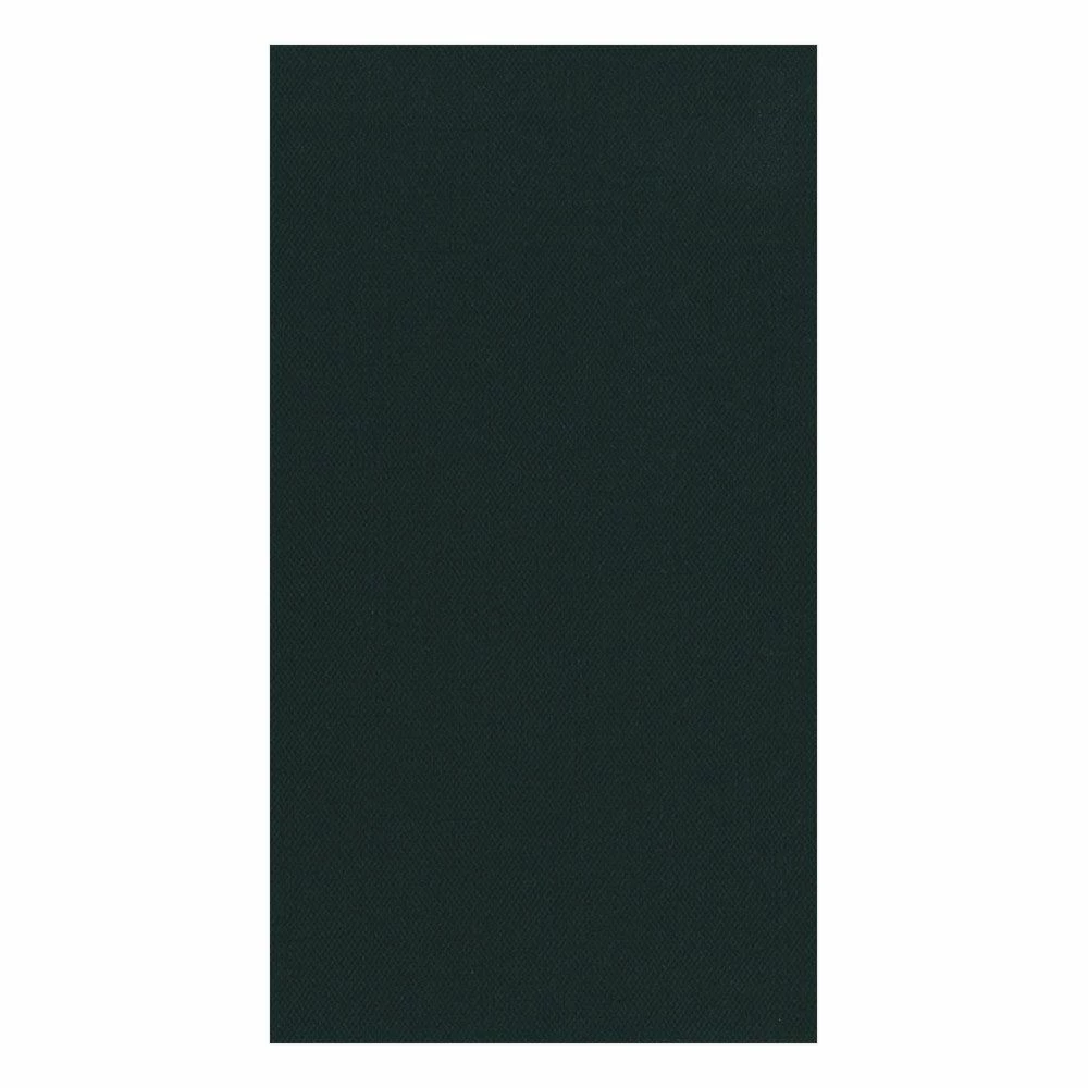 Caspari BLACK PAPER LINEN NAPKIN GUEST TOWEL 1 Caspari BLACK PAPER LINEN NAPKIN GUEST TOWEL